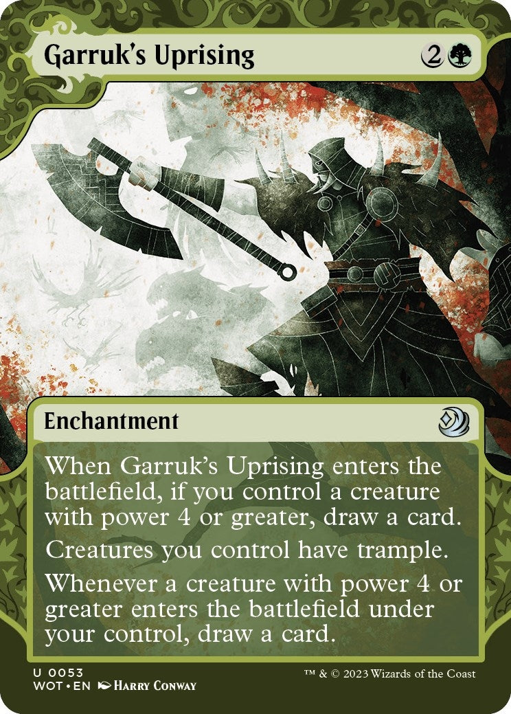 Image for Garruk's Uprising (53) (WOT) - Magic: The Gathering