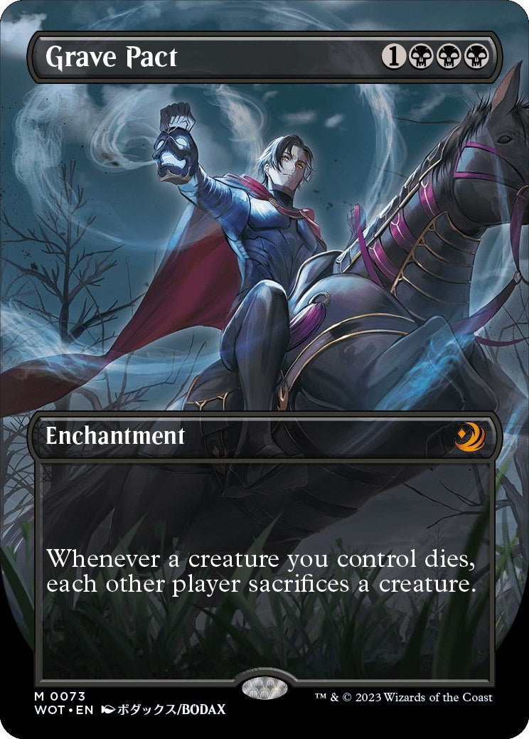 Image for Grave Pact (Anime Borderless) (73) (WOT) - Magic: The Gathering