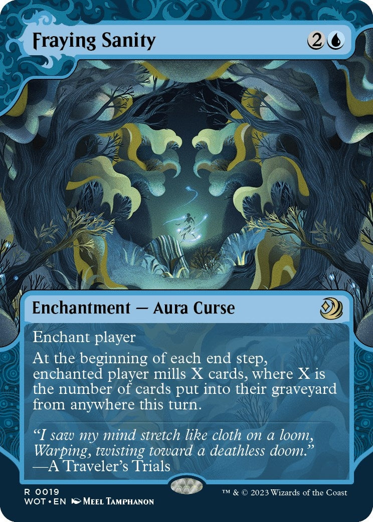 Image for Fraying Sanity (19) (WOT) - Magic: The Gathering