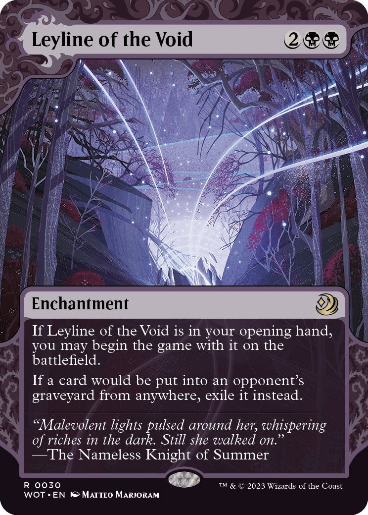 Image for Leyline of the Void (30) (WOT) - Magic: The Gathering
