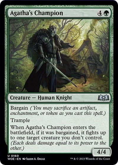 Agatha's Champion (160) (WOE)