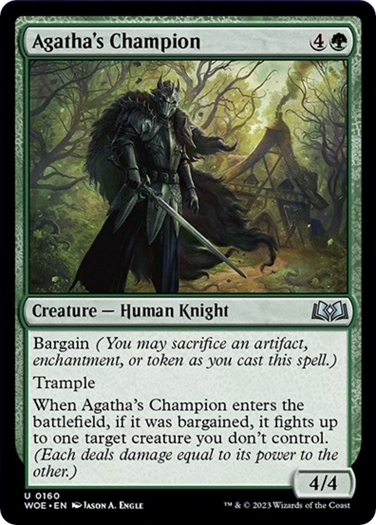 Image for Agatha's Champion (160) (WOE) - Magic: The Gathering