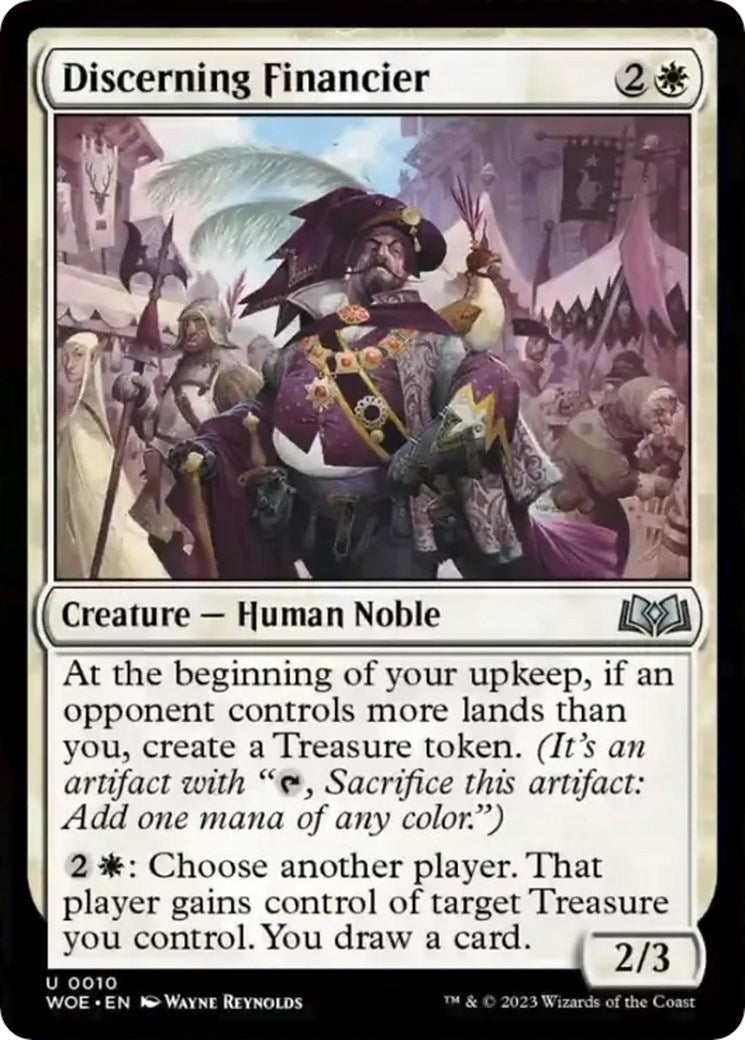 Image for Discerning Financier (10) (WOE) - Magic: The Gathering
