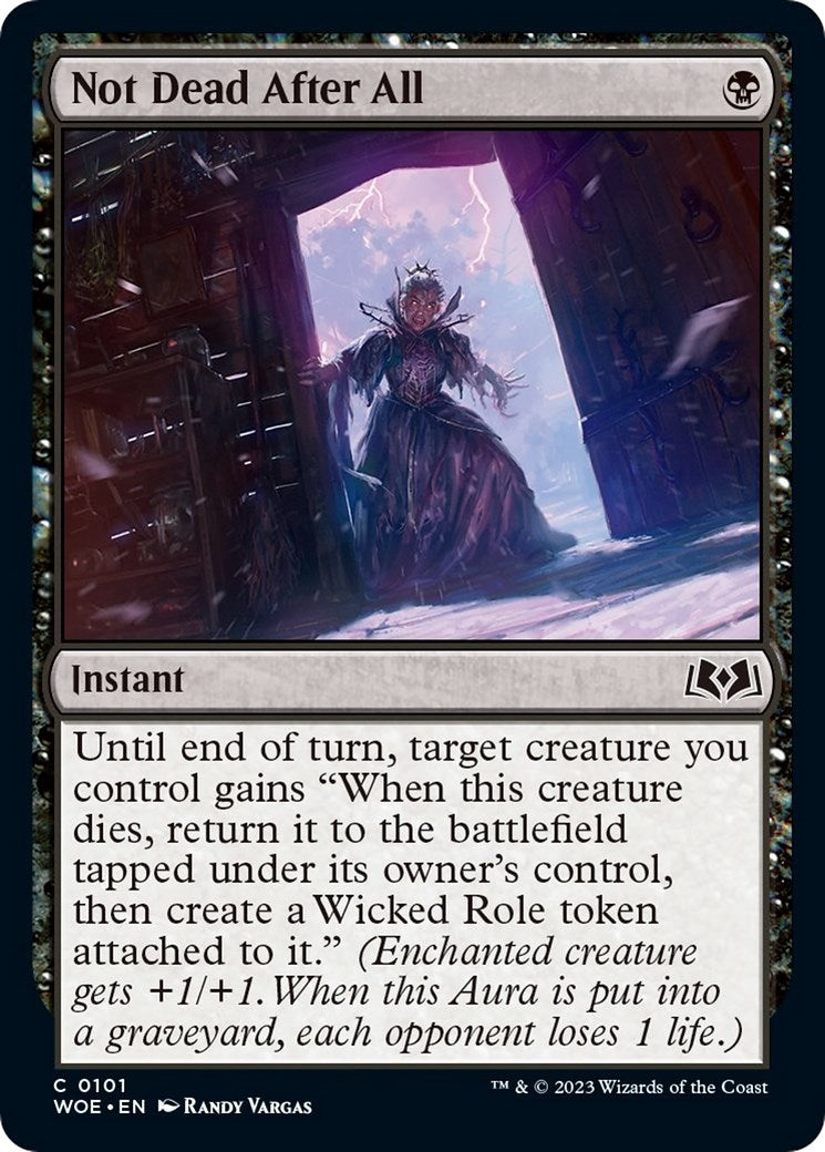Image for Not Dead After All (101) (WOE) - Magic: The Gathering