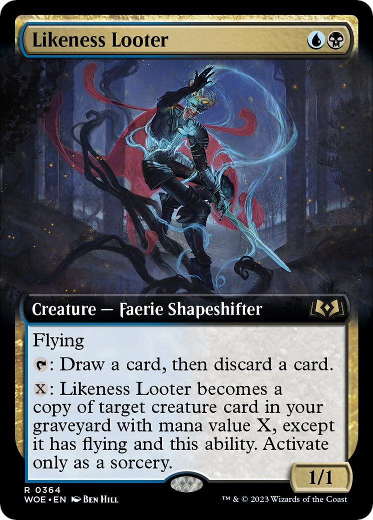Image for Likeness Looter (Extended Art) (364) (WOE) - Magic: The Gathering