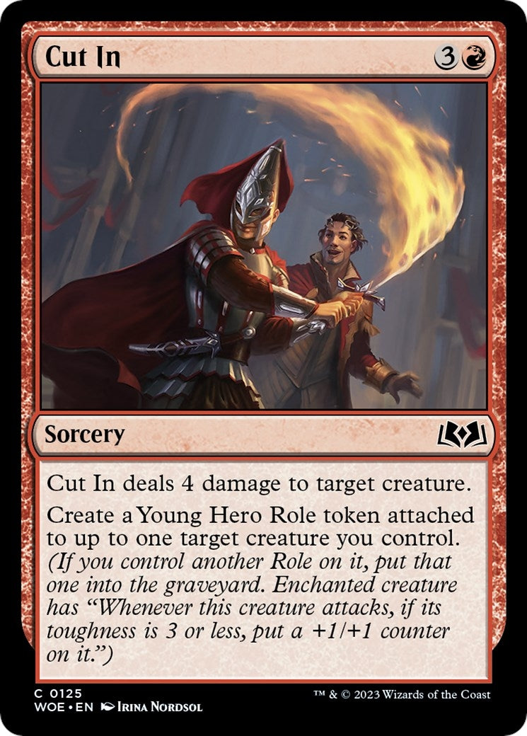 Image for Cut In (125) (WOE) - Magic: The Gathering
