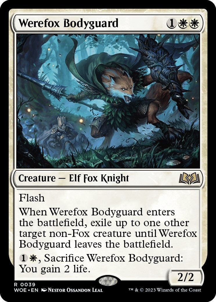 Image for Werefox Bodyguard (39) (WOE) - Magic: The Gathering