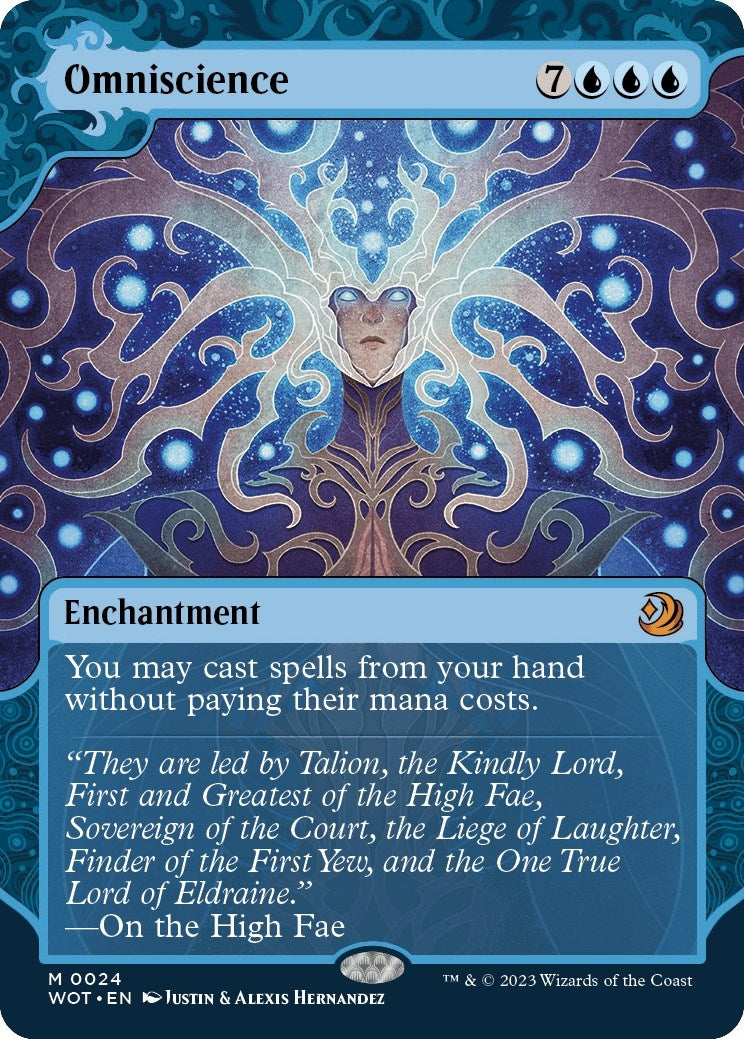 Image for Omniscience (24) (WOT) - Magic: The Gathering