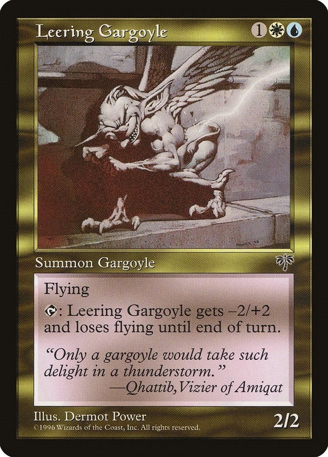 Image for Leering Gargoyle (MIR) - Magic: The Gathering