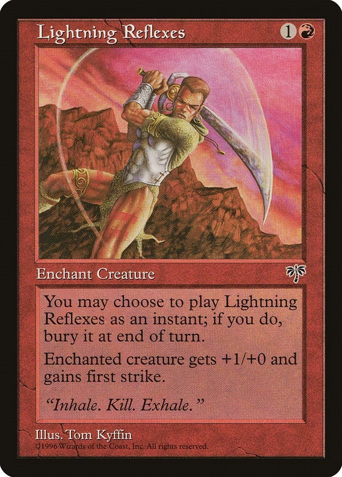 Image for Lightning Reflexes (MIR) - Magic: The Gathering