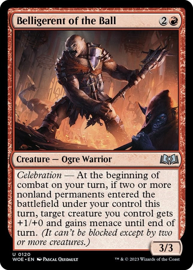 Image for Belligerent of the Ball (120) (WOE) - Magic: The Gathering