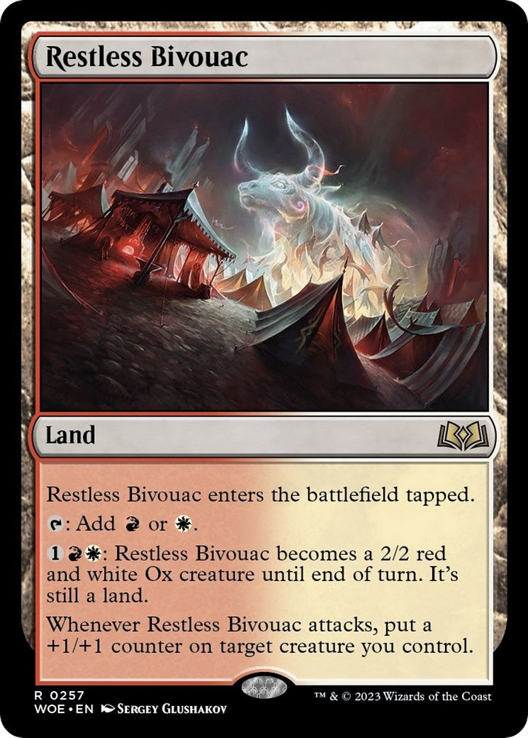 Image for Restless Bivouac (257) (WOE) - Magic: The Gathering