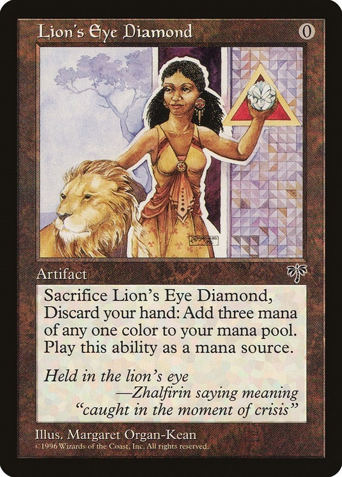 Image for Lion's Eye Diamond (MIR) - Magic: The Gathering