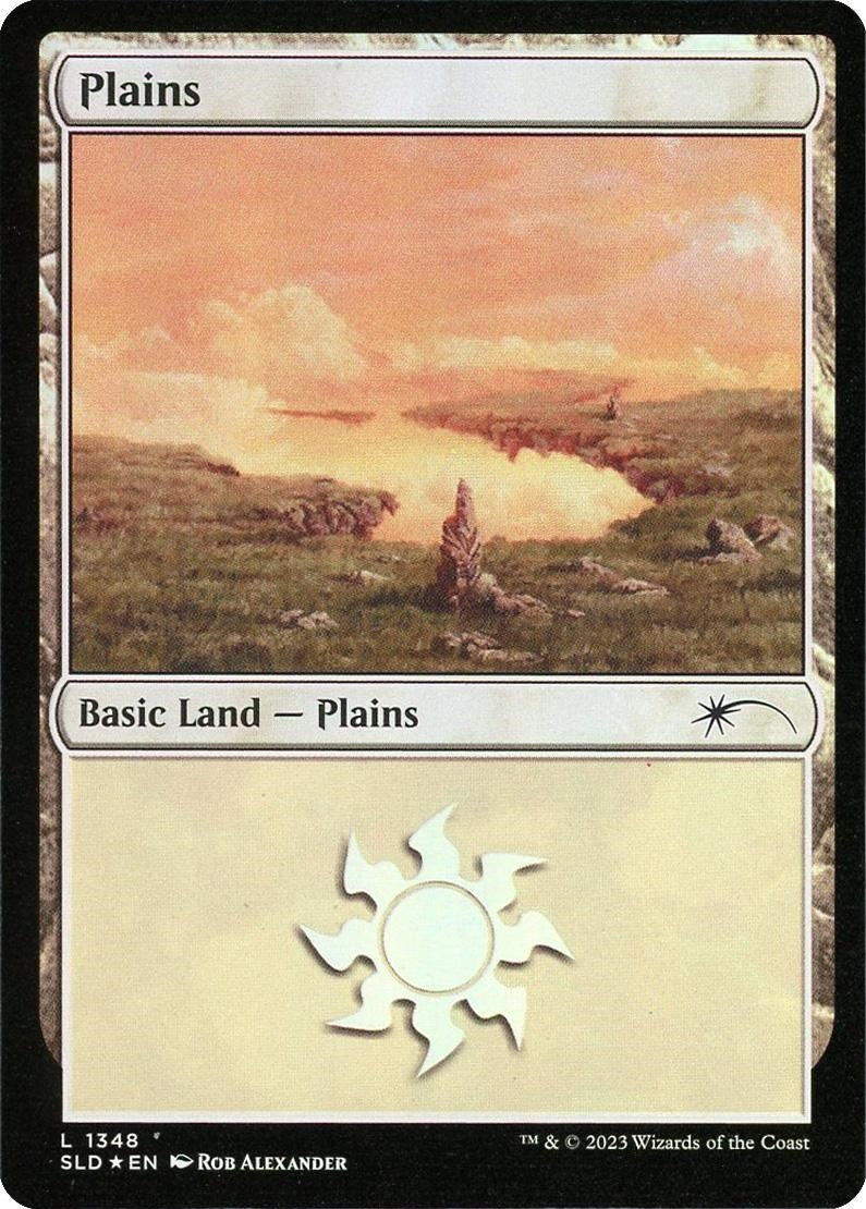 Image for Plains (1348) (1348) (SLD) - Magic: The Gathering