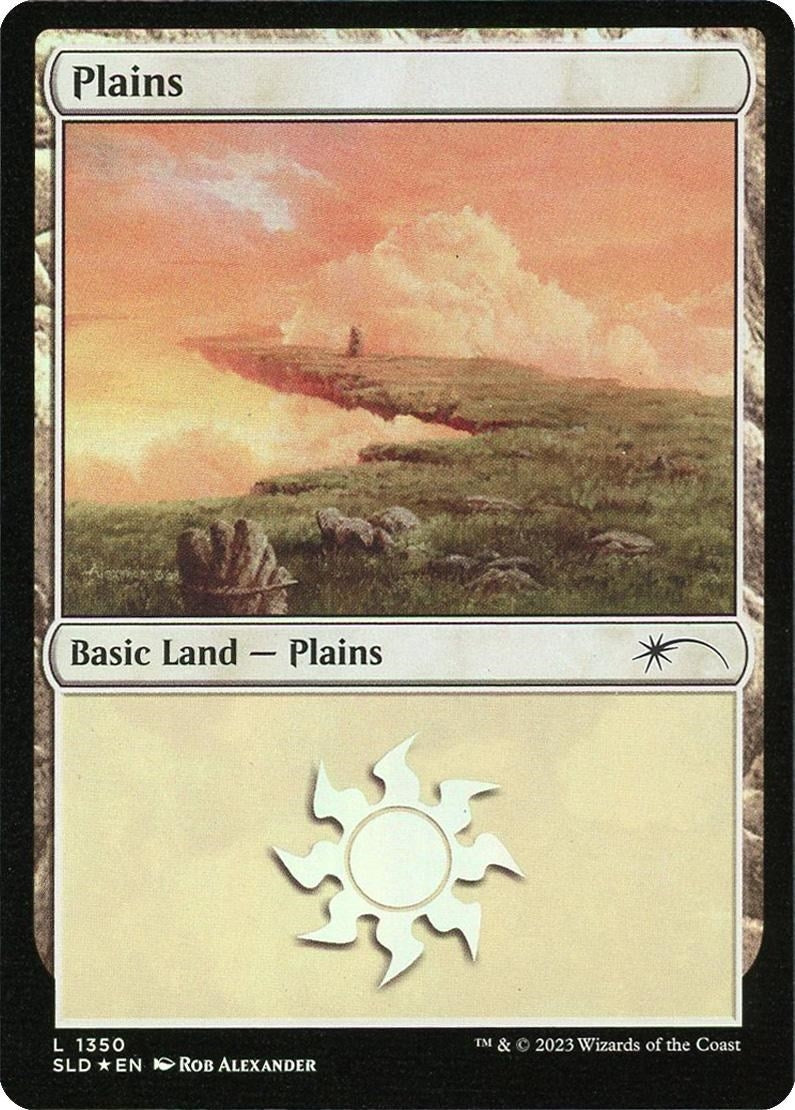 Image for Plains (1350) (1350) (SLD) - Magic: The Gathering