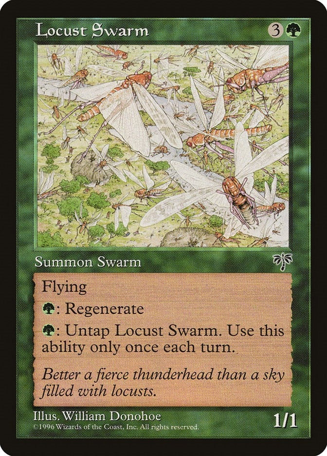 Image for Locust Swarm (MIR) - Magic: The Gathering