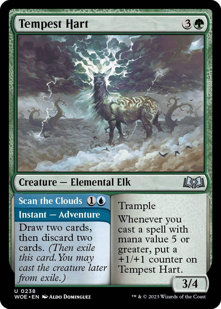 Image for Tempest Hart (238) (WOE) - Magic: The Gathering