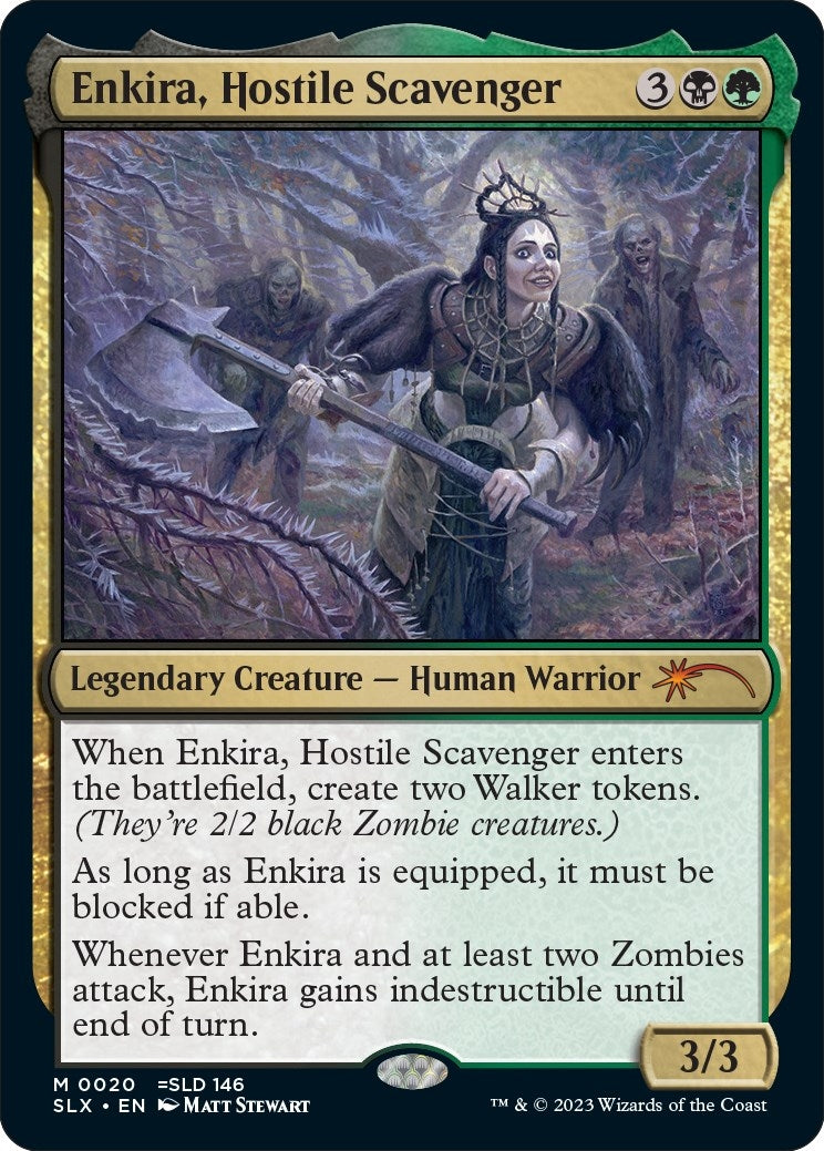 Image for Enkira, Hostile Scavenger (20) (SLX) - Magic: The Gathering