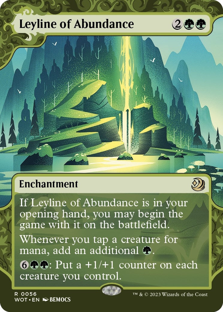 Image for Leyline of Abundance (56) (WOT) - Magic: The Gathering