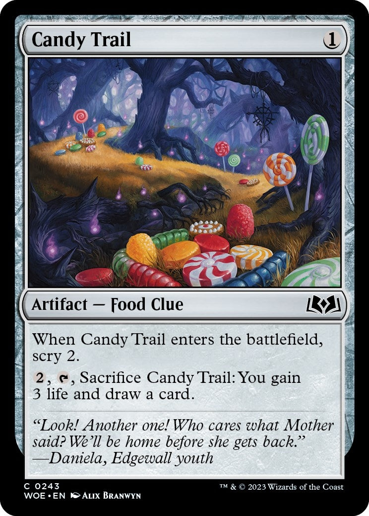 Image for Candy Trail (243) (WOE) - Magic: The Gathering
