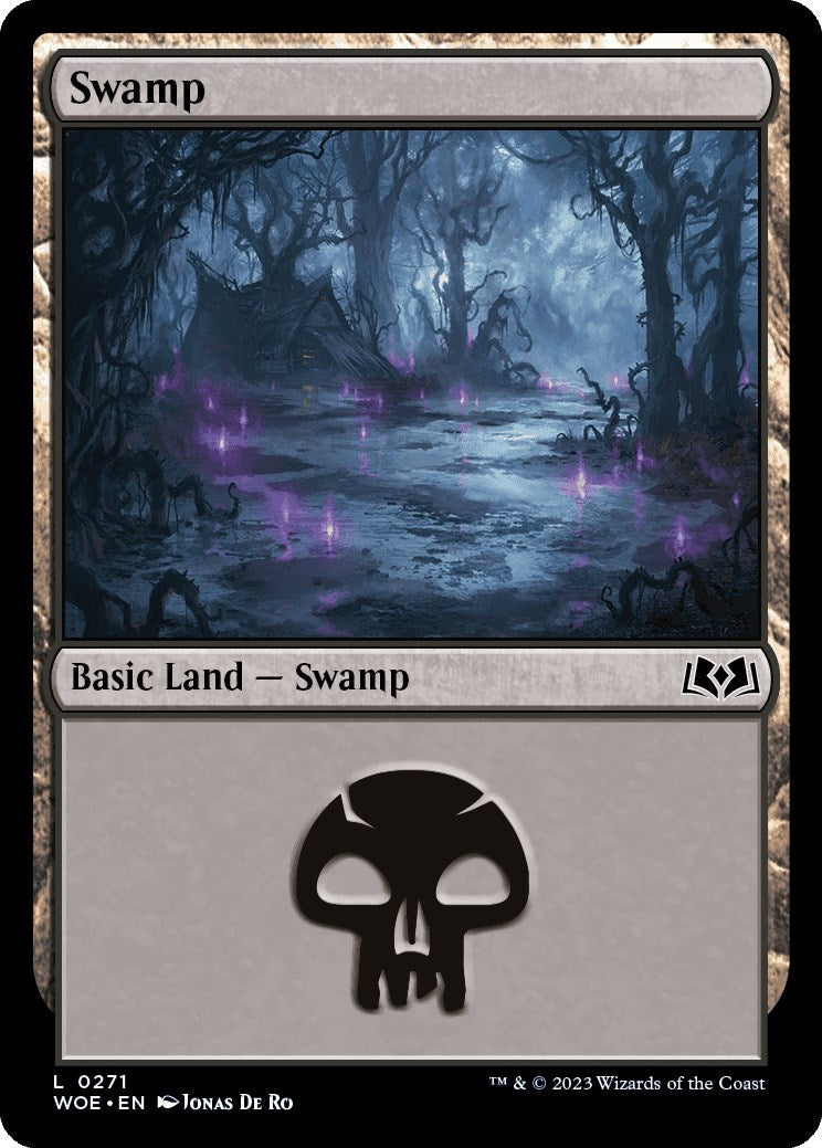 Image for Swamp (0271) (271) (WOE) - Magic: The Gathering