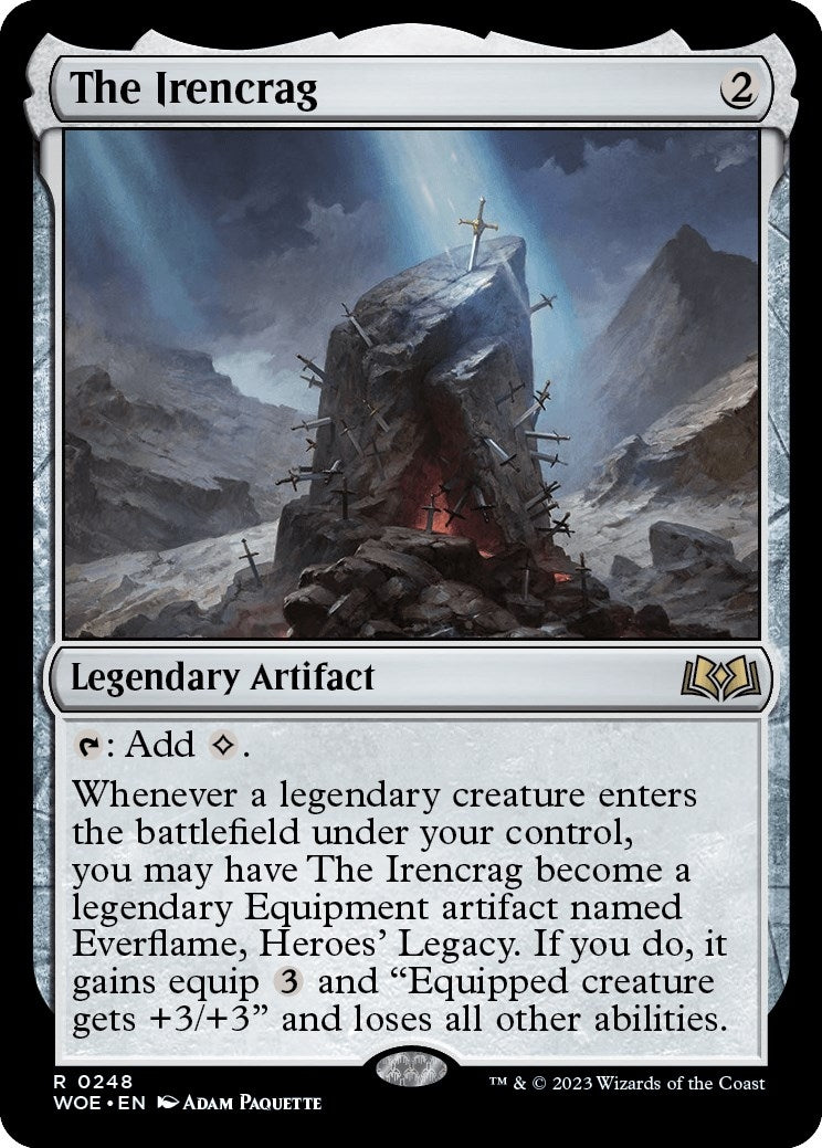 Image for The Irencrag (248) (WOE) - Magic: The Gathering
