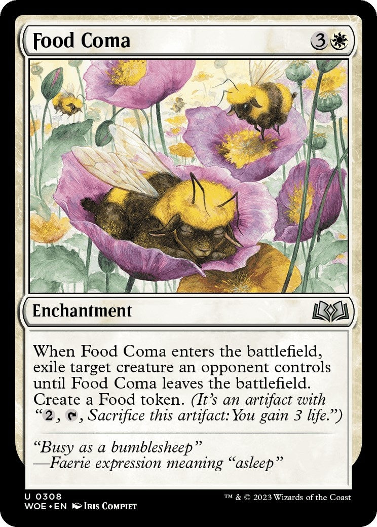 Image for Food Coma (308) (WOE) - Magic: The Gathering