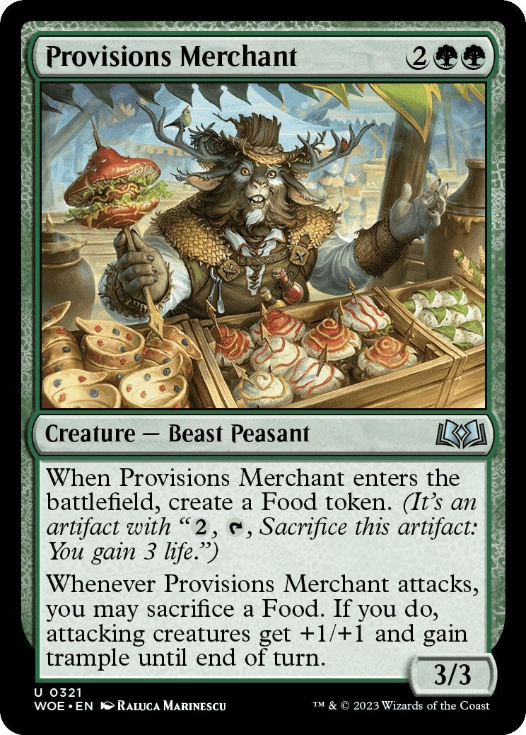 Image for Provisions Merchant (321) (WOE) - Magic: The Gathering