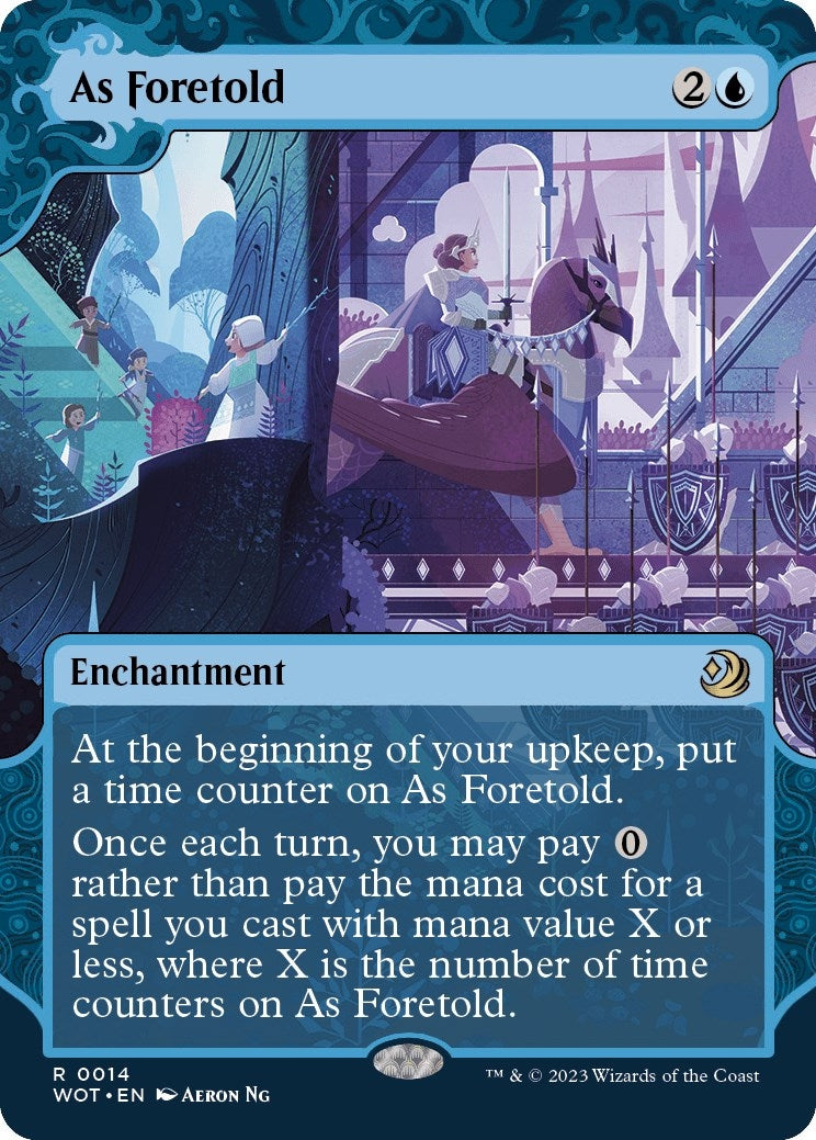 Image for As Foretold (14) (WOT) - Magic: The Gathering