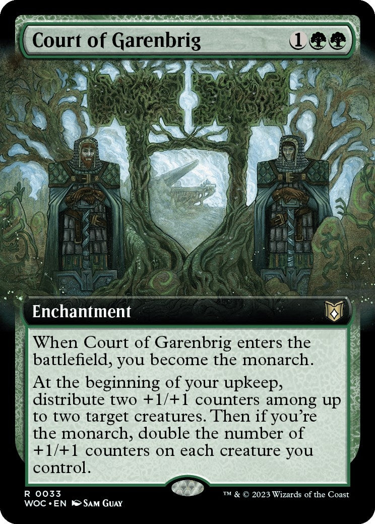 Image for Court of Garenbrig (Extended Art) (33) (WOC) - Magic: The Gathering
