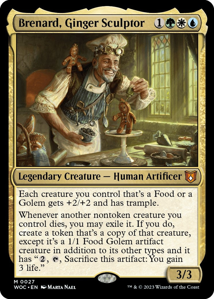Image for Brenard, Ginger Sculptor (27) (WOC) - Magic: The Gathering