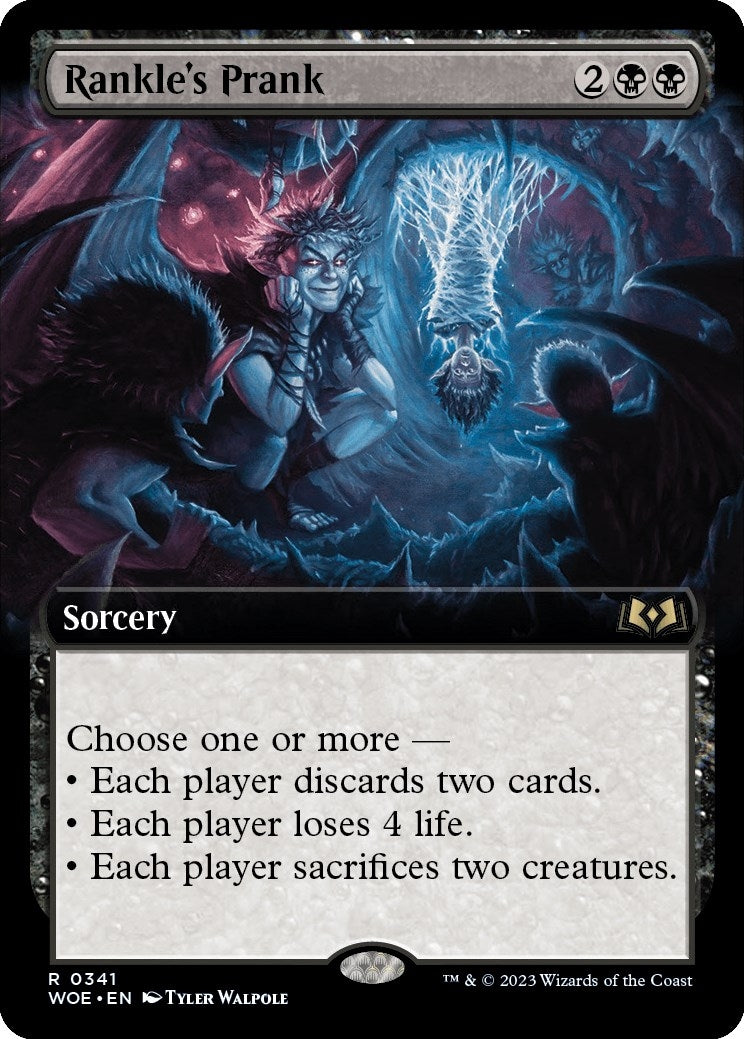 Image for Rankle's Prank (Extended Art) (341) (WOE) - Magic: The Gathering