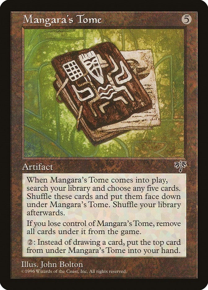 Image for Mangara's Tome (MIR) - Magic: The Gathering