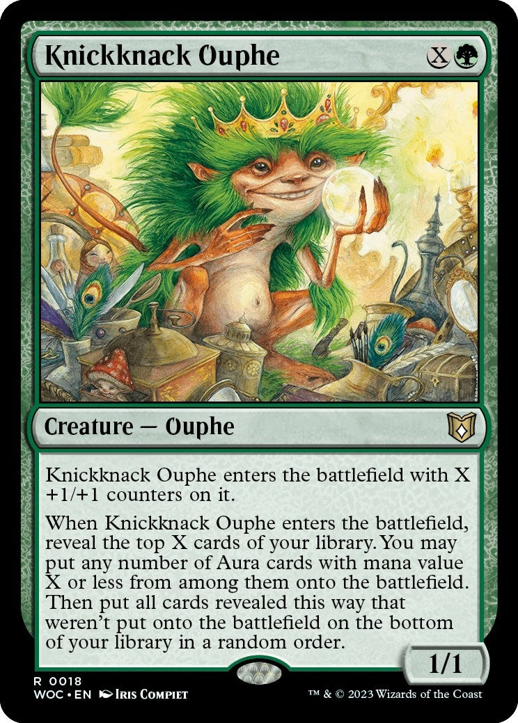 Image for Knickknack Ouphe (18) (WOC) - Magic: The Gathering