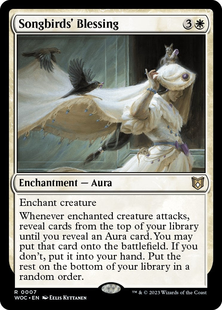Image for Songbirds' Blessing (7) (WOC) - Magic: The Gathering