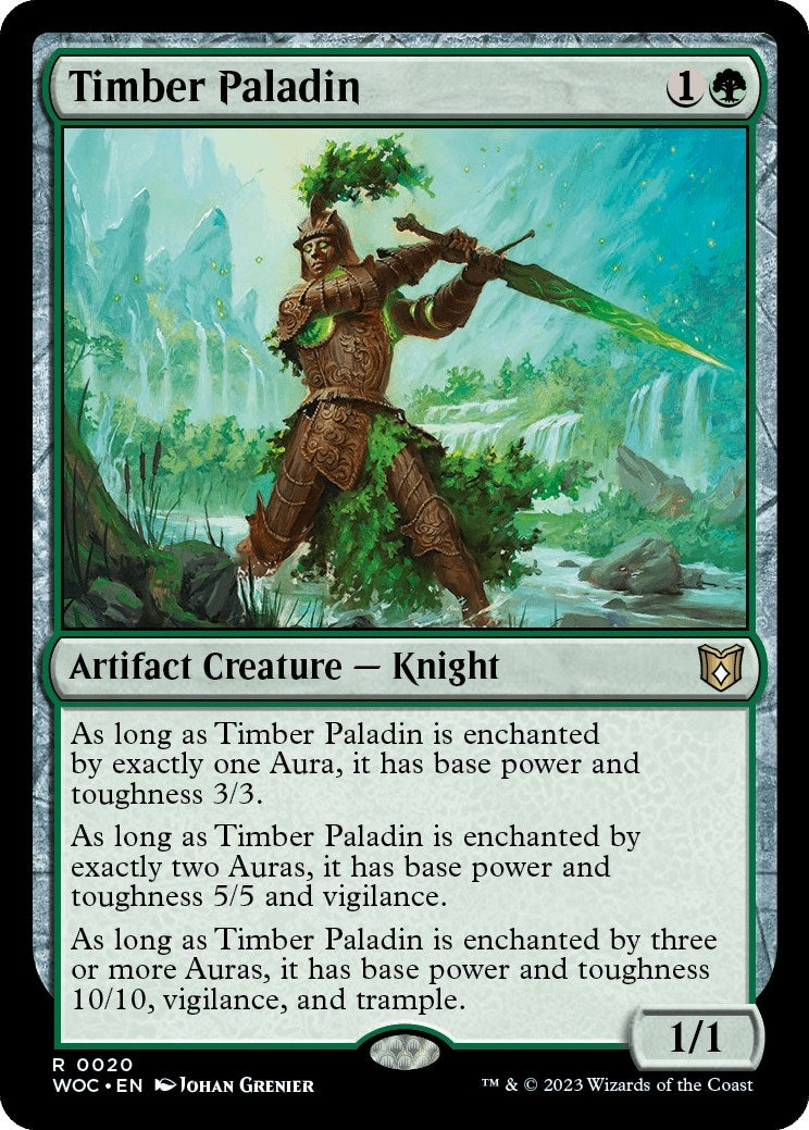 Image for Timber Paladin (20) (WOC) - Magic: The Gathering