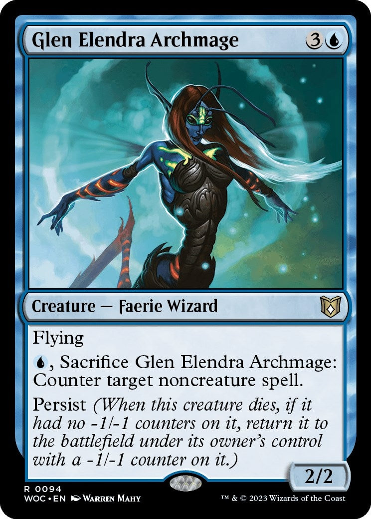 Image for Glen Elendra Archmage (94) (WOC) - Magic: The Gathering