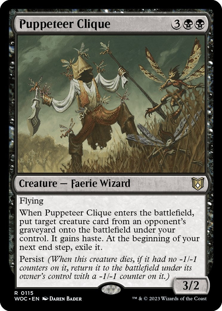 Image for Puppeteer Clique (115) (WOC) - Magic: The Gathering