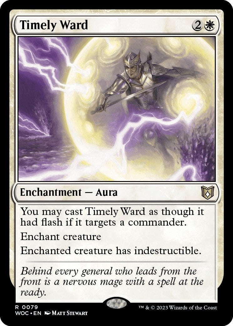Image for Timely Ward (79) (WOC) - Magic: The Gathering