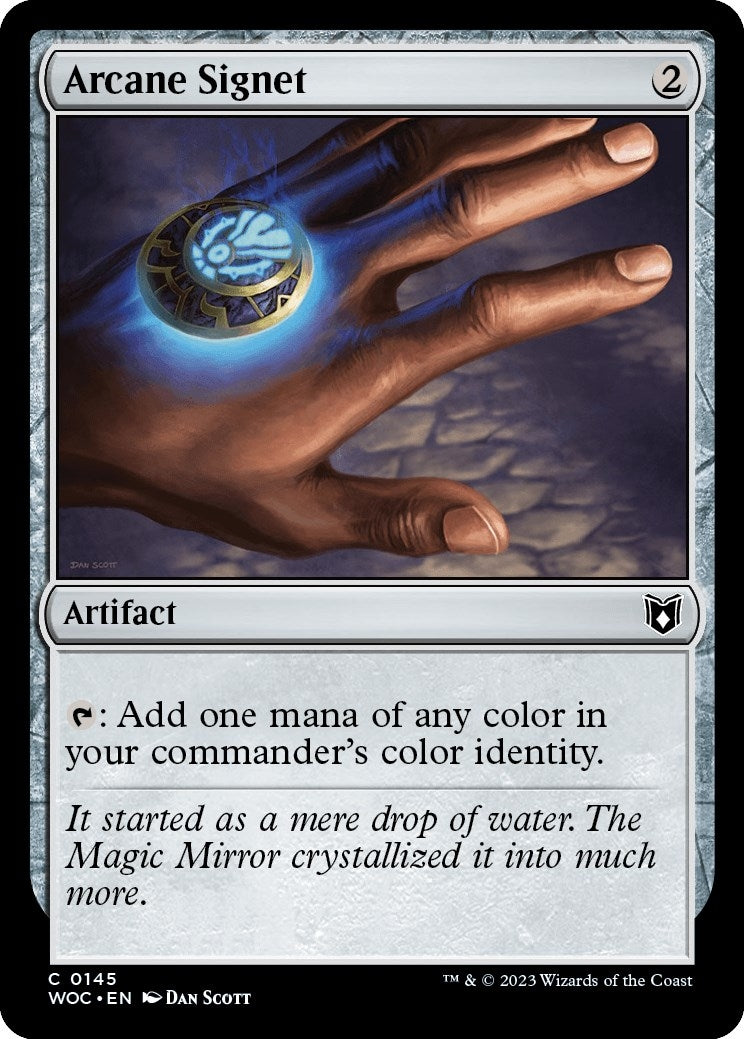 Image for Arcane Signet (145) (WOC) - Magic: The Gathering