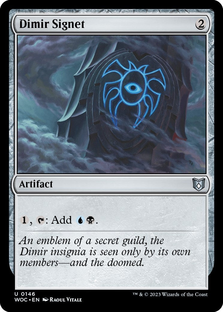 Image for Dimir Signet (146) (WOC) - Magic: The Gathering