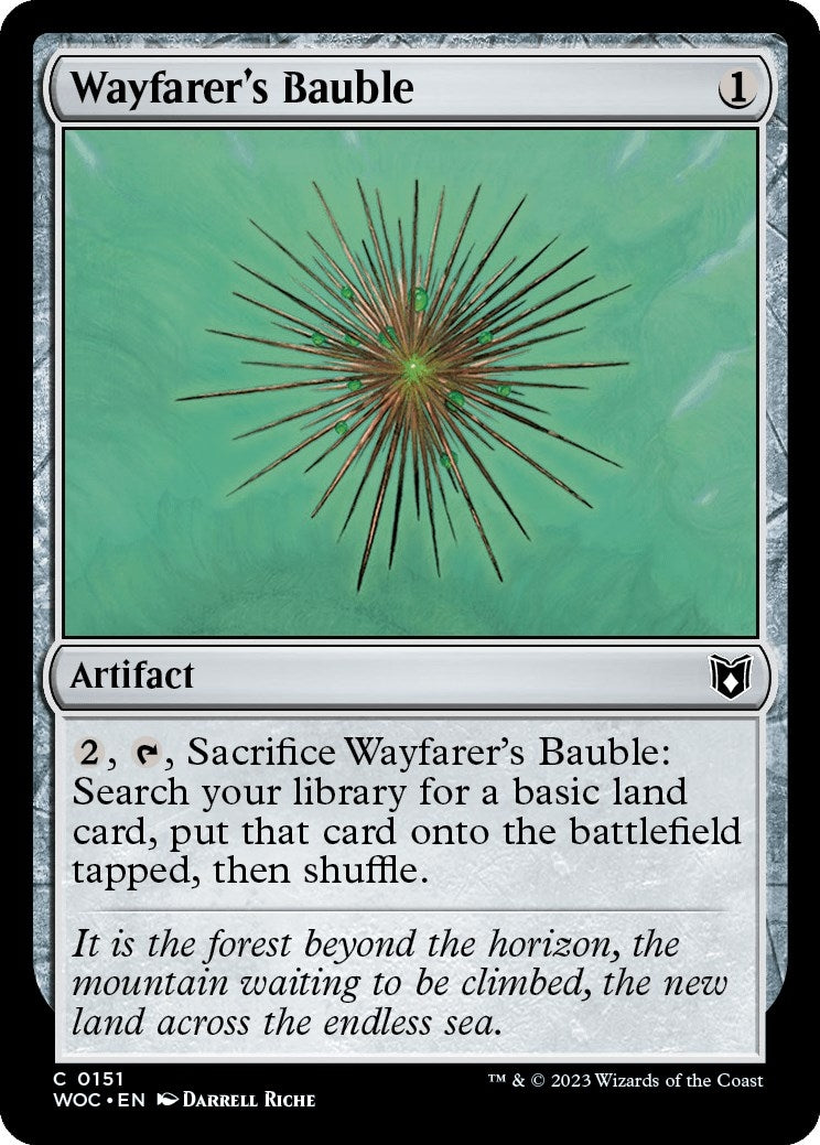 Image for Wayfarer's Bauble (151) (WOC) - Magic: The Gathering