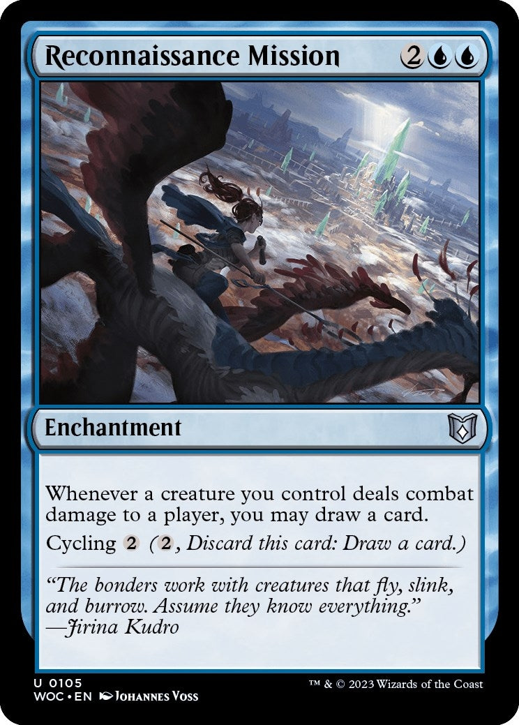 Image for Reconnaissance Mission (105) (WOC) - Magic: The Gathering