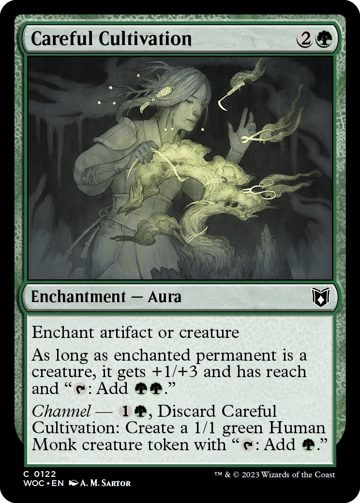 Image for Careful Cultivation (122) (WOC) - Magic: The Gathering