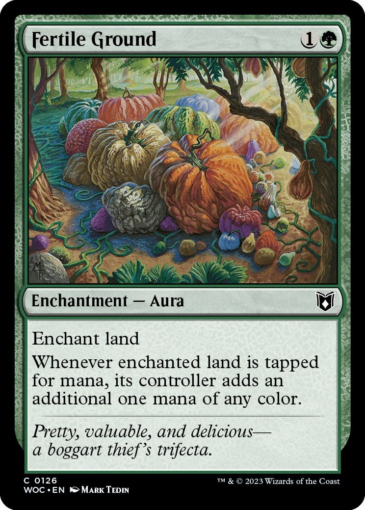 Image for Fertile Ground (126) (WOC) - Magic: The Gathering