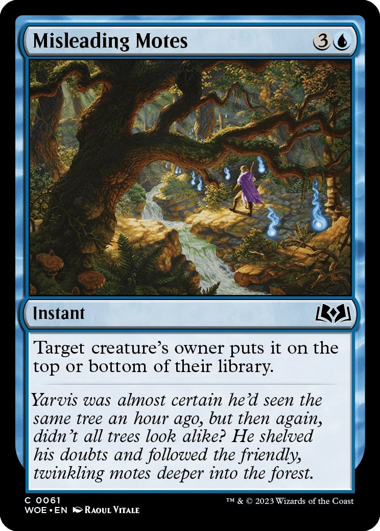 Image for Misleading Motes (61) (WOE) - Magic: The Gathering