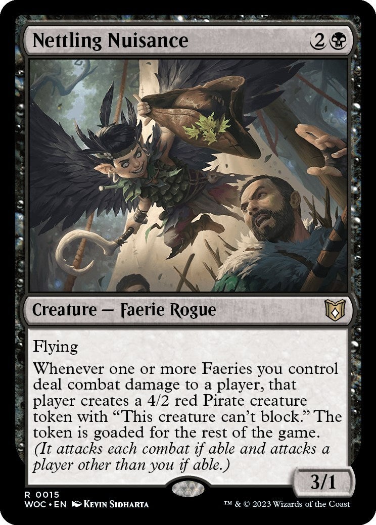 Image for Nettling Nuisance (15) (WOC) - Magic: The Gathering