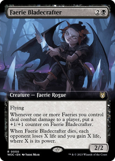 Faerie Bladecrafter (Extended Art) (50) (WOC)