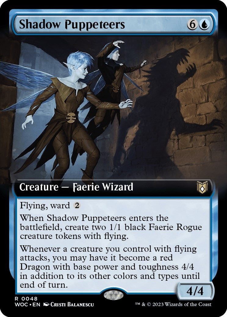 Image for Shadow Puppeteers (Extended Art) (48) (WOC) - Magic: The Gathering