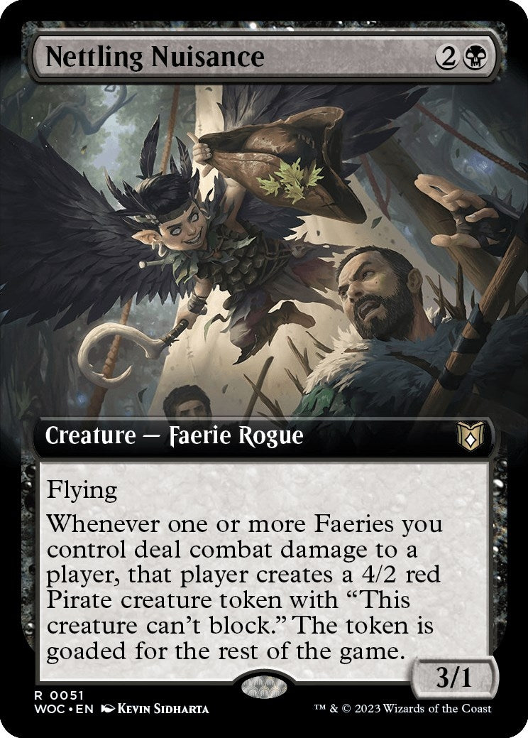 Image for Nettling Nuisance (Extended Art) (51) (WOC) - Magic: The Gathering